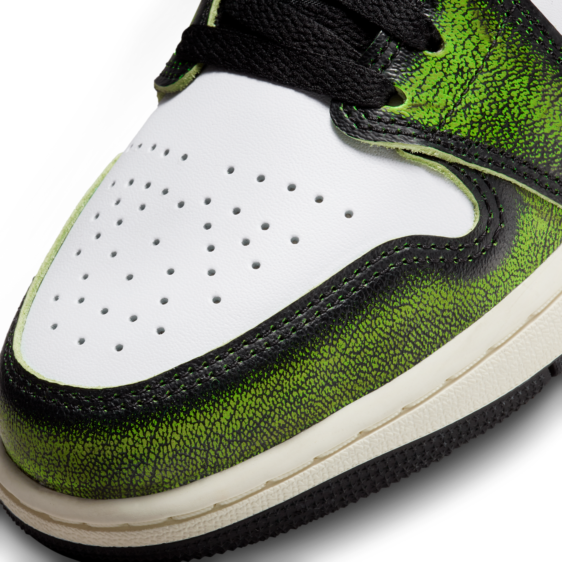 Jordan 1 Low Wear Away Electric Green