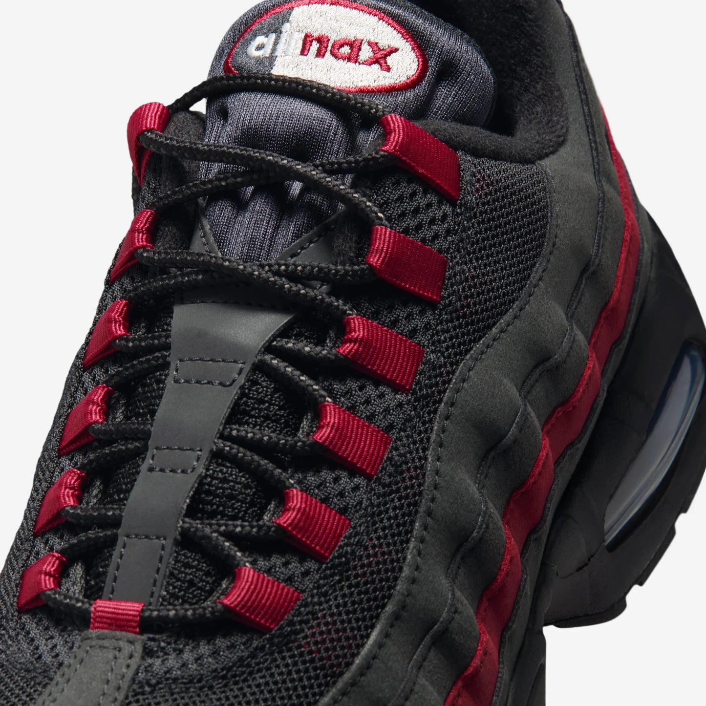 Nike Air Max 95 OG Big Bubble Black Crimson Grey