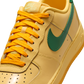 Nike Air Force 1 Low Patent Leather Topaz Gold Pine Green