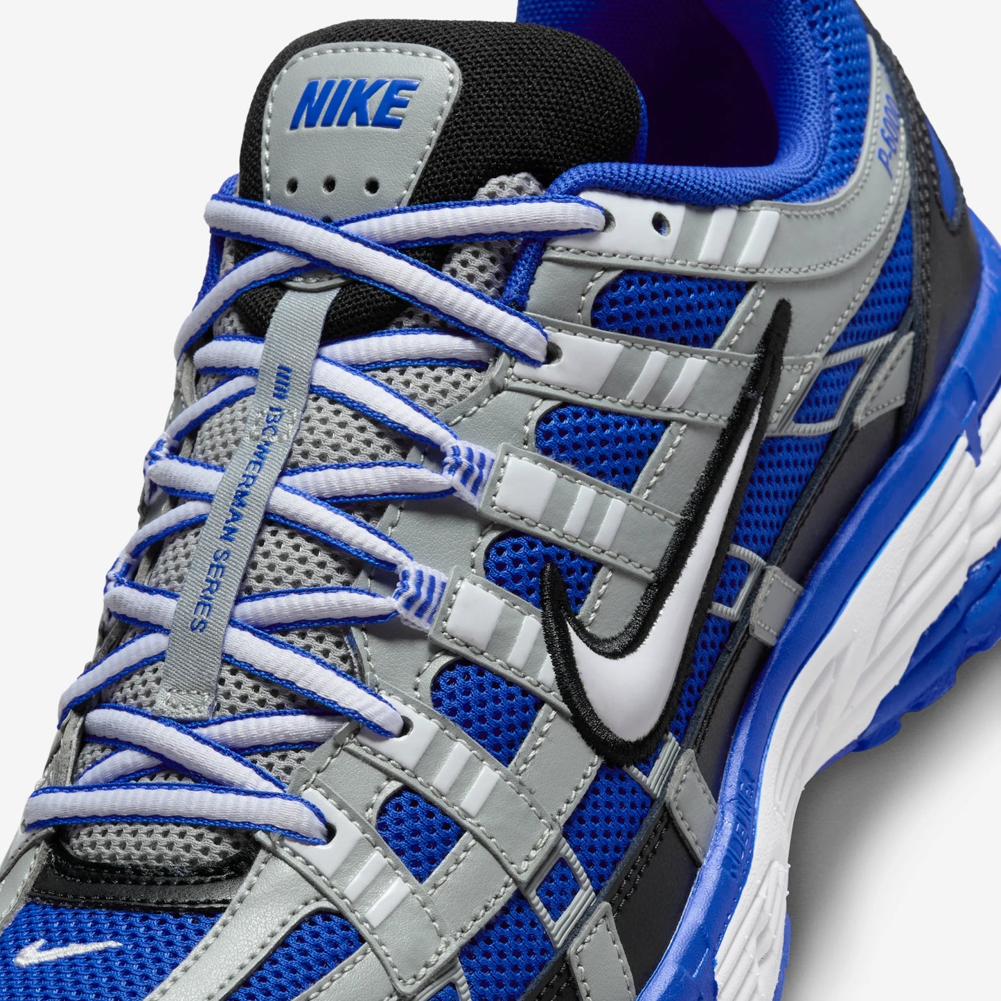 Nike P-6000 Racer Blue Flat Silver