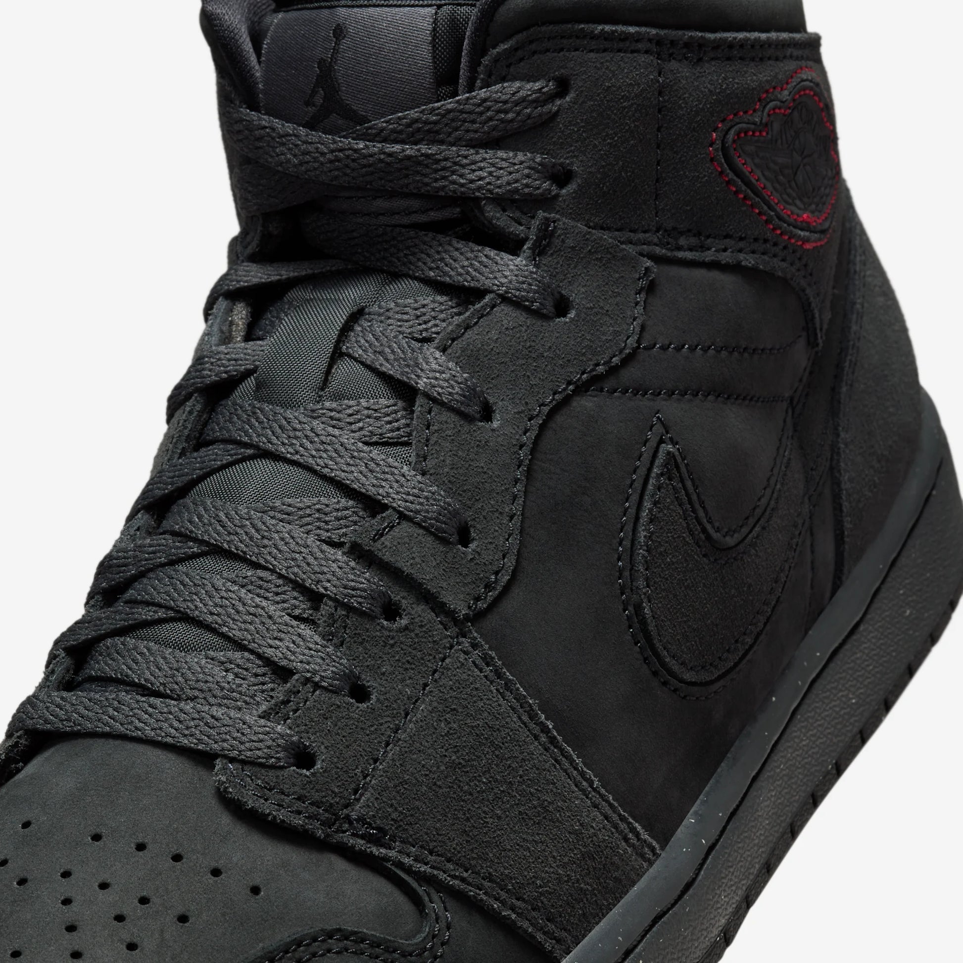 Jordan 1 Mid SE Craft Dark Smoke Red