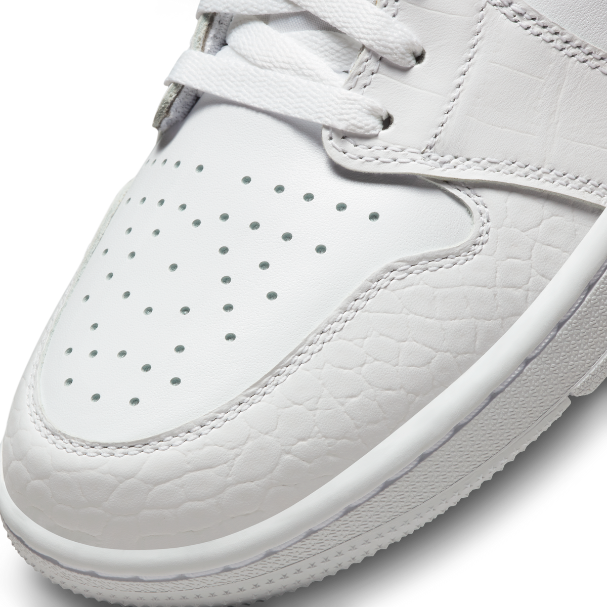 Jordan 1 Retro Low Golf White Croc