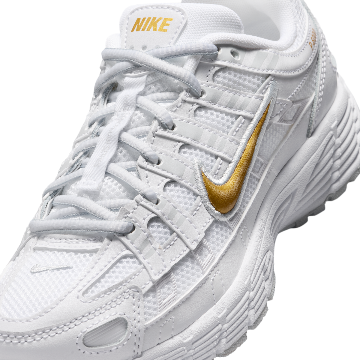 Nike P-6000 White Metallic Gold (GS)