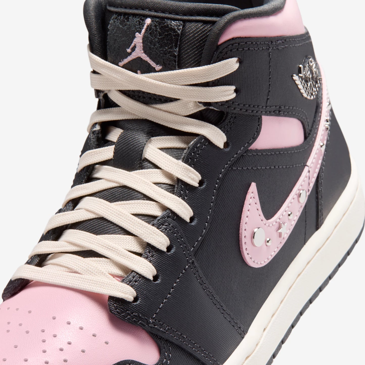 Jordan 1 Mid SE Iced Carmine (Women's)