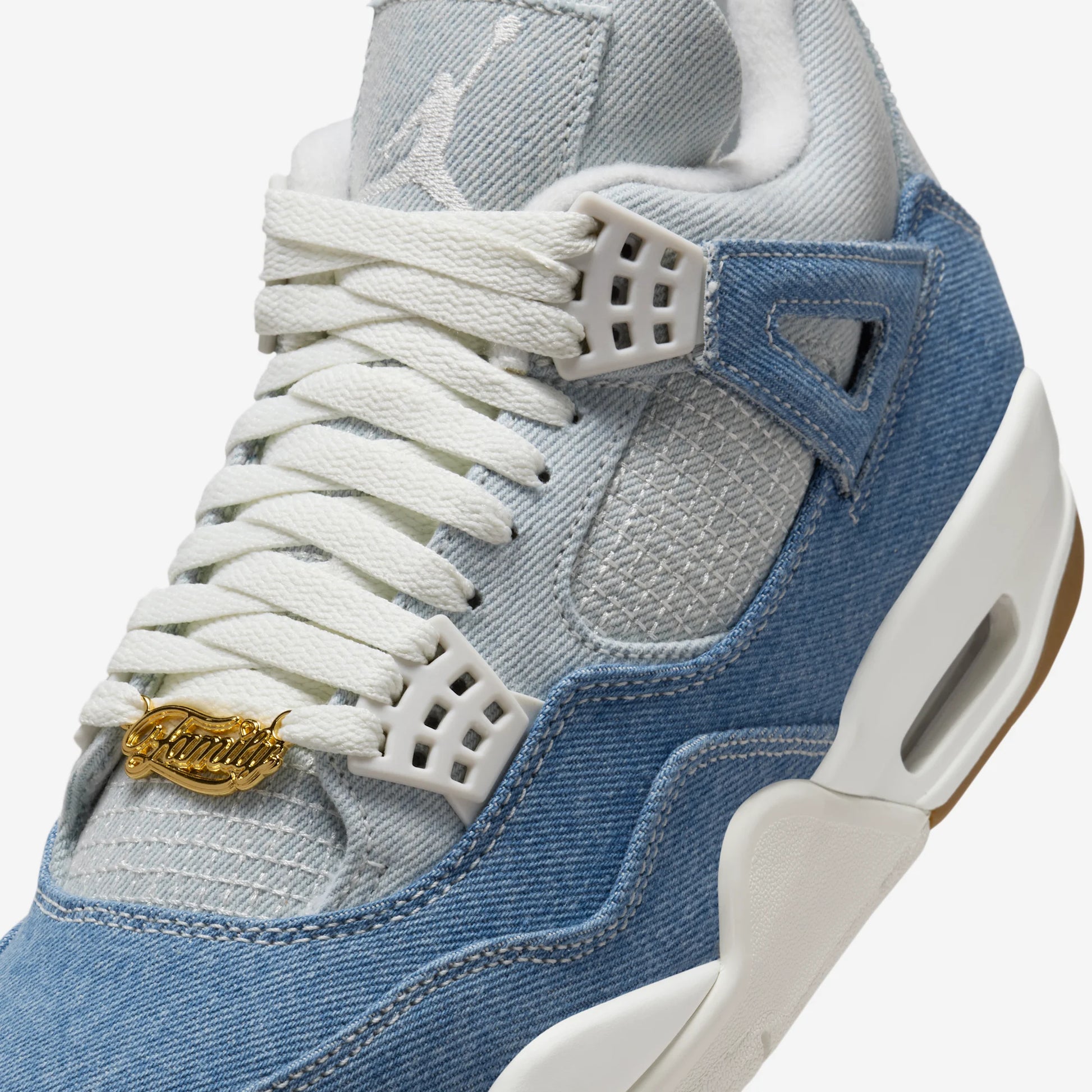 Jordan 4 Retro TEX Denim Worn Blue (Women's)