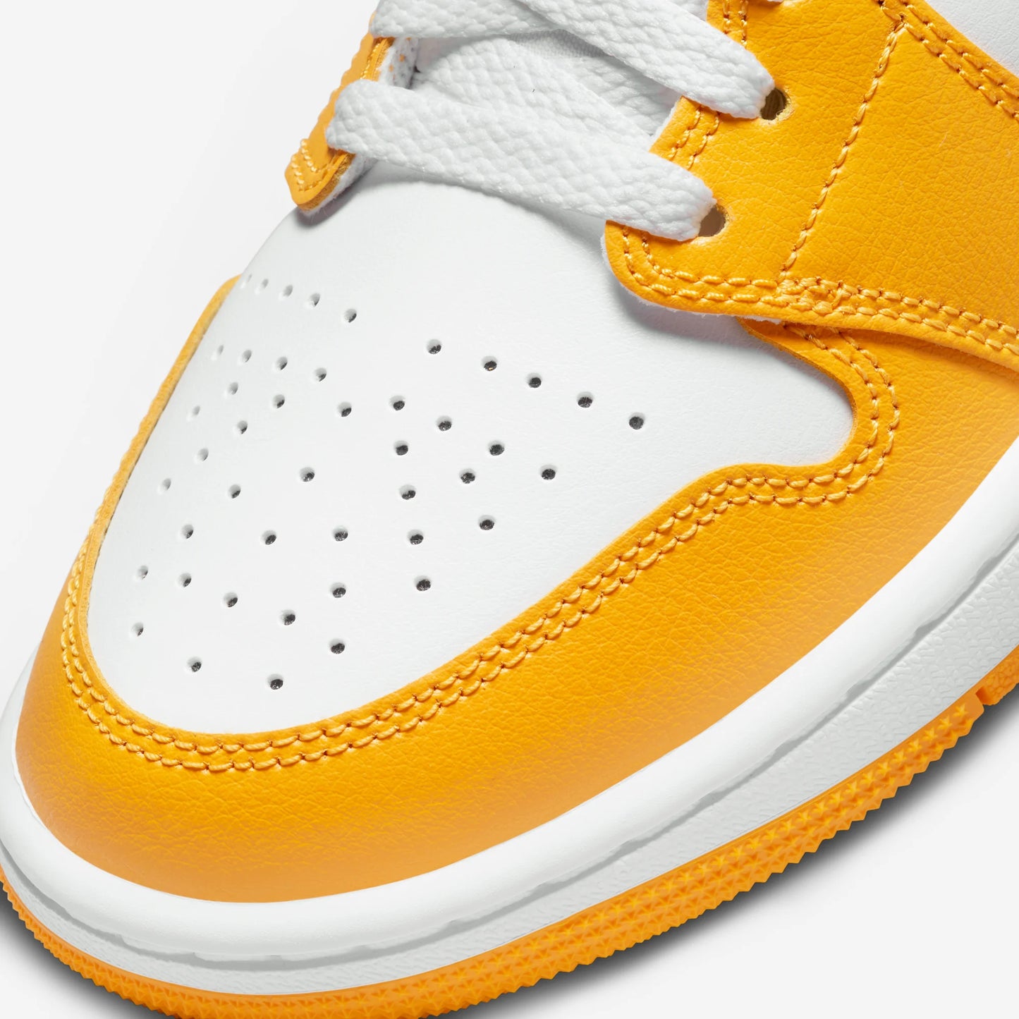 Jordan 1 Mid White University Gold (Women's)