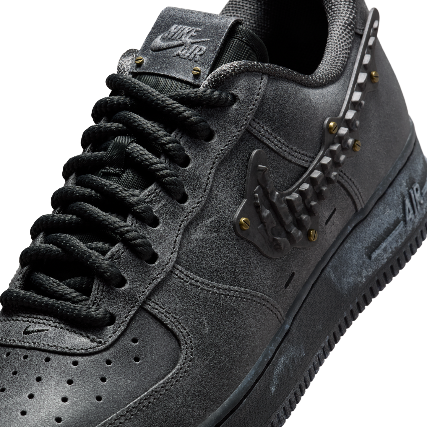 Nike Air Force 1 Low Metalwork Medium Ash Anthracite