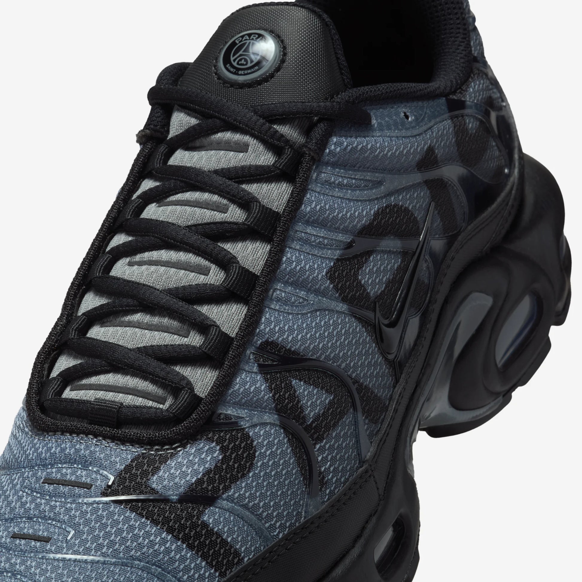 Nike Air Max Plus PSG Paris Saint-Germain Black Particle Grey