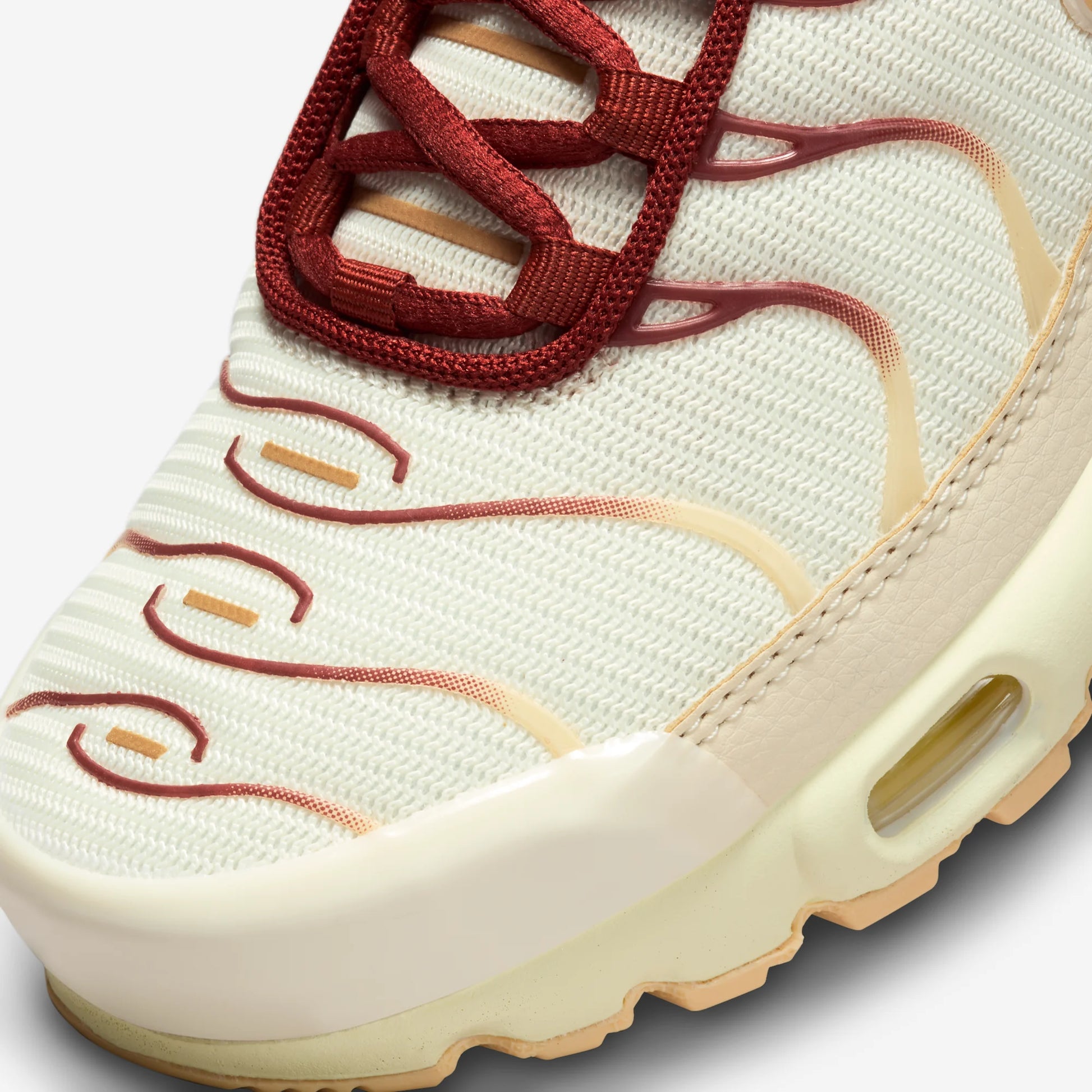 Nike Air Max Plus Sail Team Red (Women's)