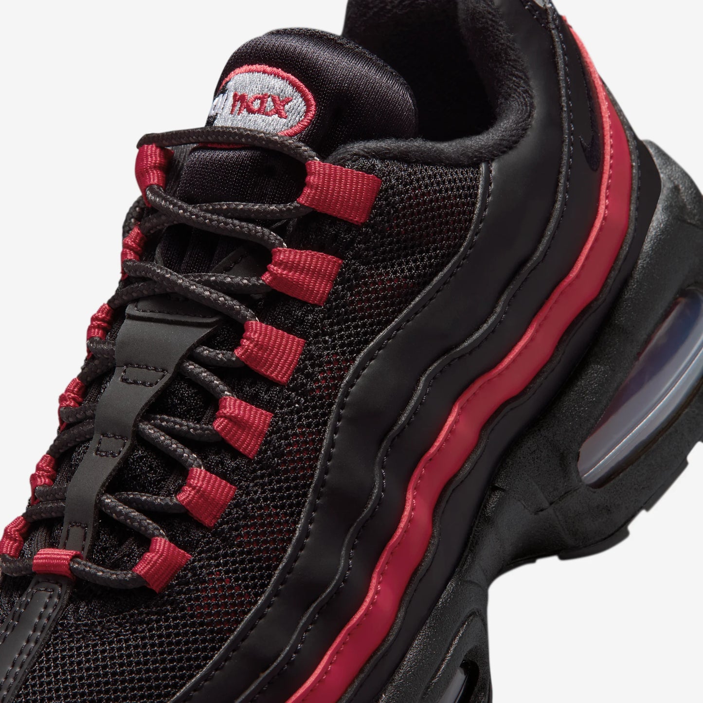 Nike Air Max 95 Black Team Crimson (GS)