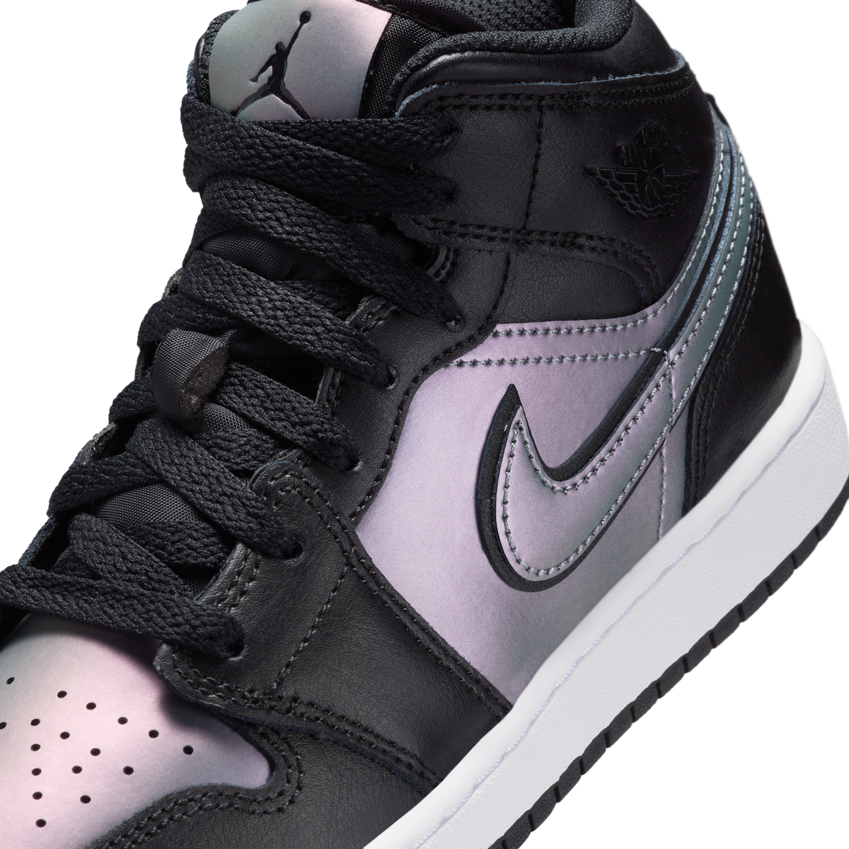 Jordan 1 Mid SE BG Black White (GS)