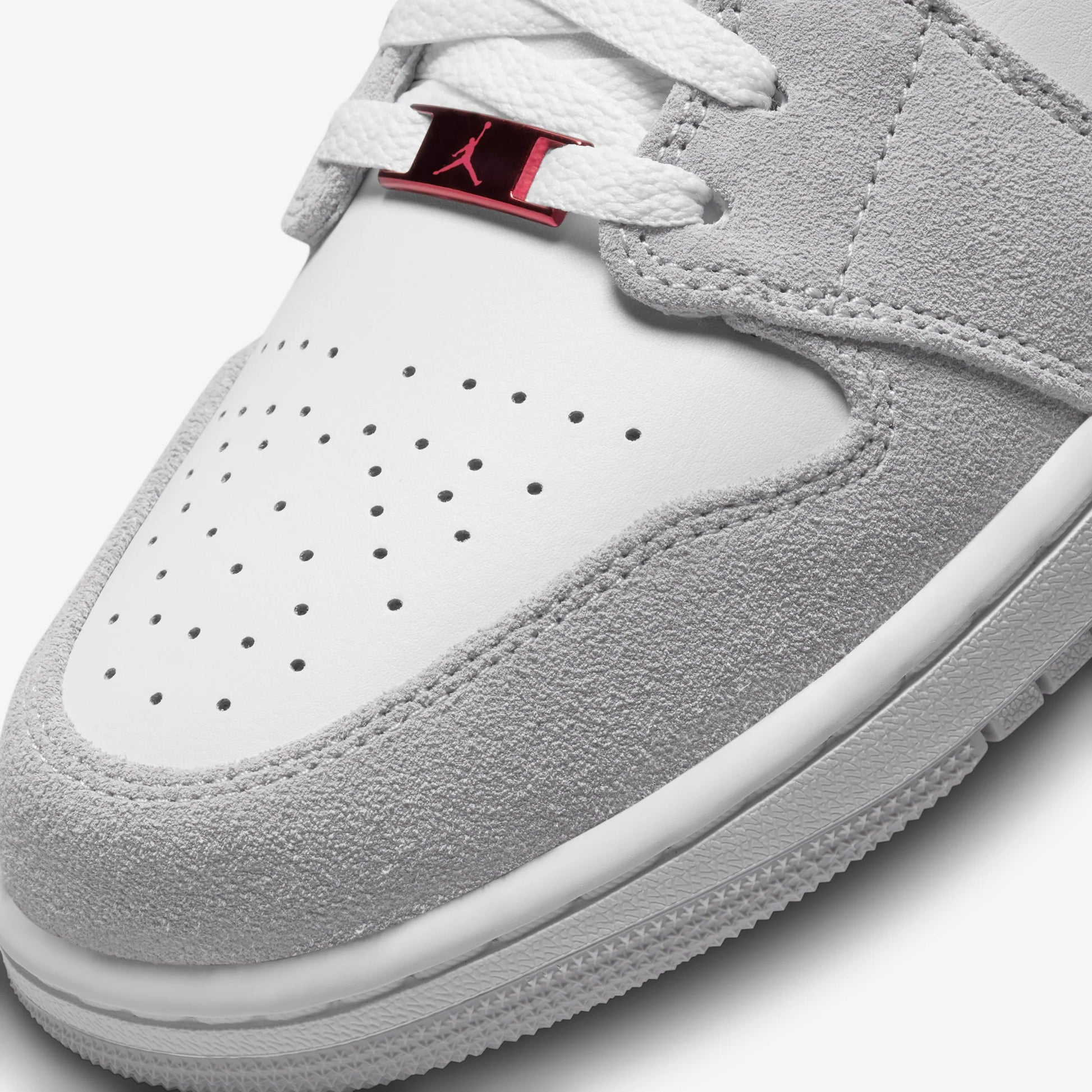 Jordan 1 Low SE Light Smoke Grey Gym Red