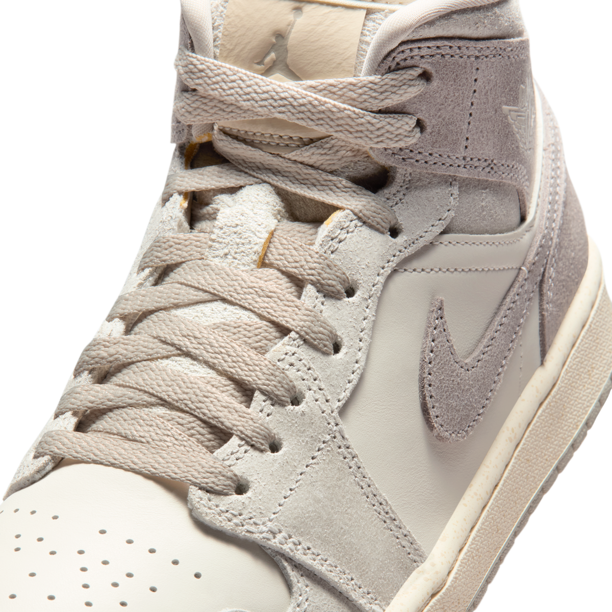 Jordan 1 Mid SE Light Iron Ore Enigma Stone (Women's)
