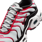 Nike Air Max Plus Pure Platinum Black White University Red (GS)