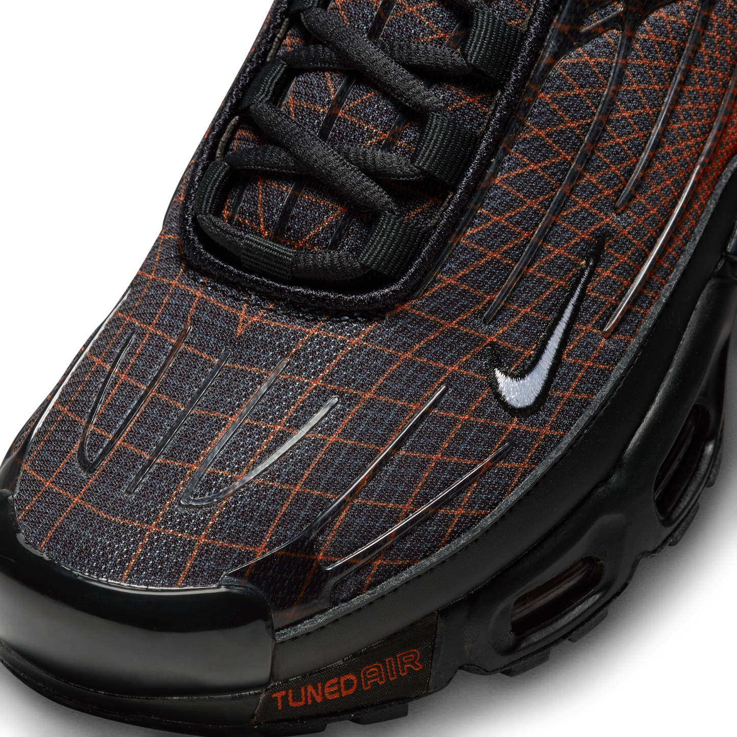 Nike Air Max Plus 3 Black Orange Spirograph