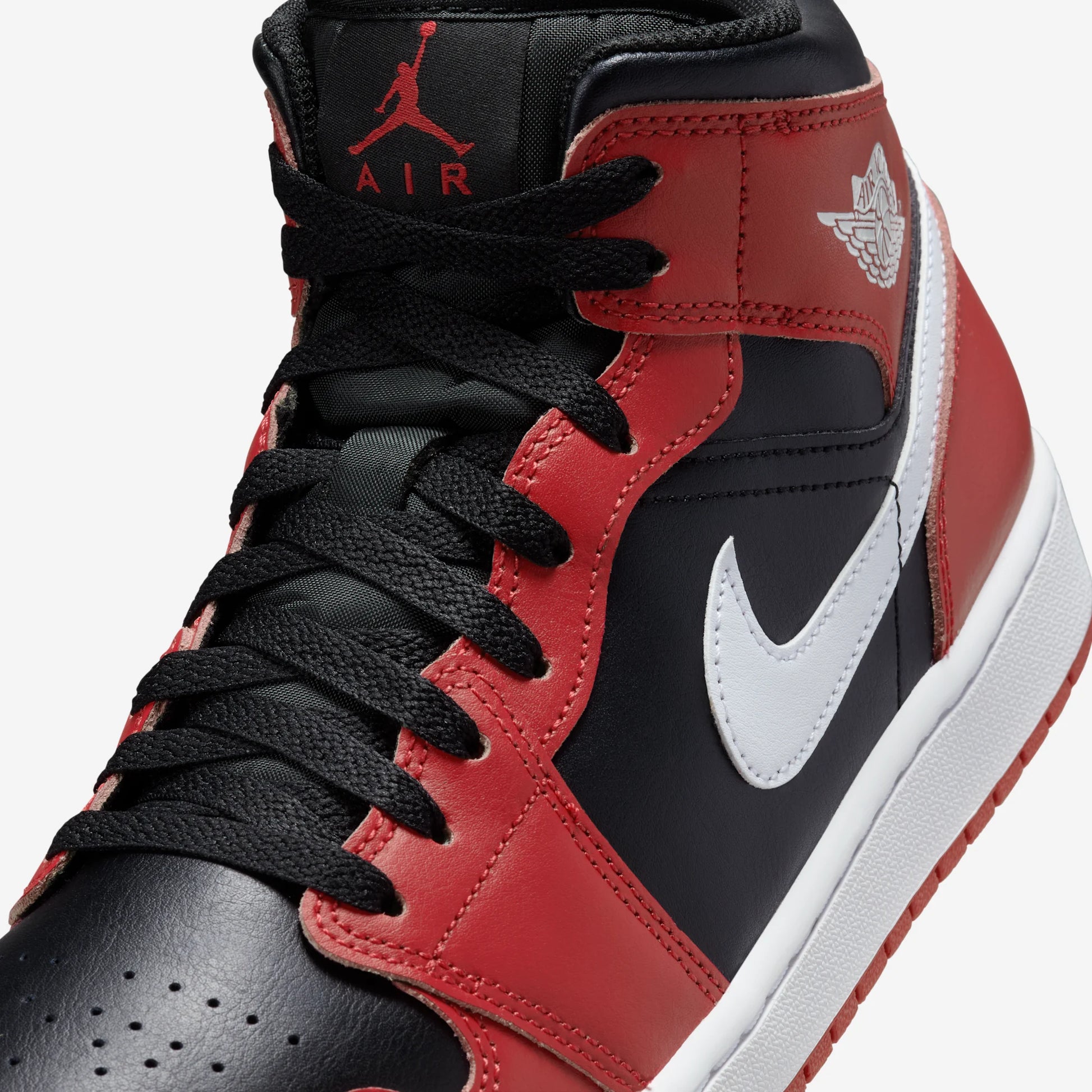 Jordan 1 Mid Gym Red Black White (2024)