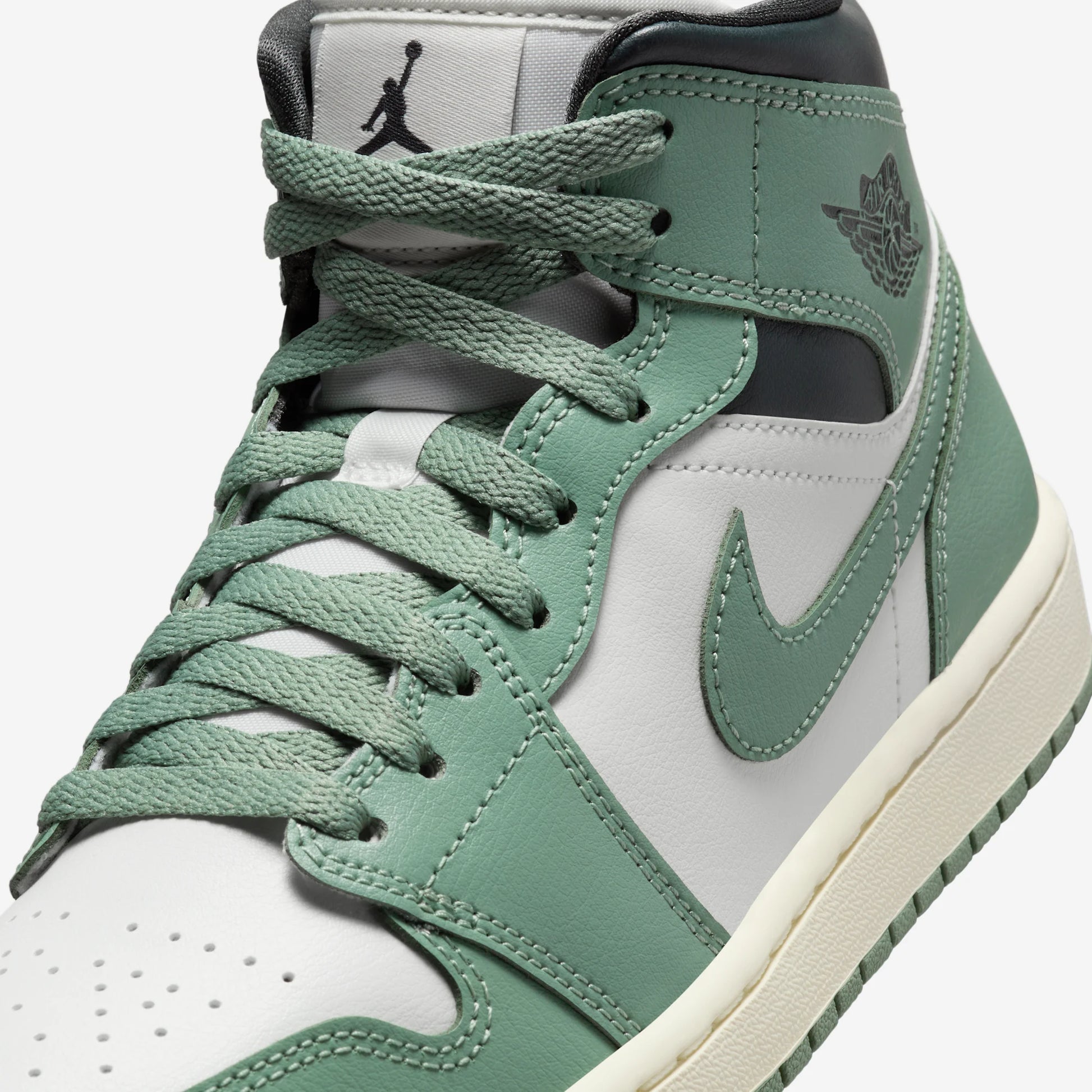 Jordan 1 Mid Jade Smoke (Women's)