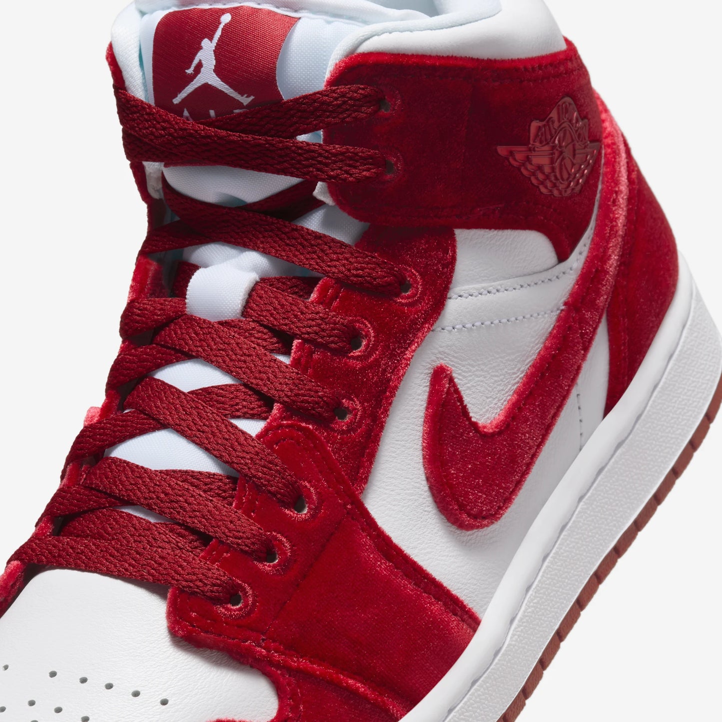Jordan 1 Mid SE Red Velvet (Women's)