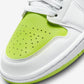 Jordan 1 Mid White Lime (Women's)