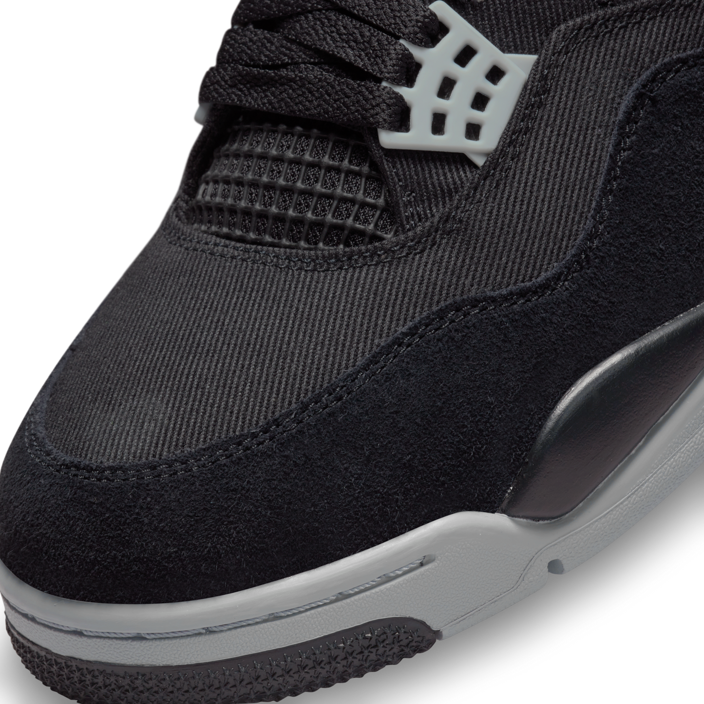 Air Jordan 4 Black Canvas