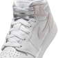 Jordan 1 Mid SE Distressed White Field Silver (GS)