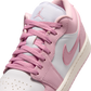 Jordan 1 Low Iced Carmine White (Women's)