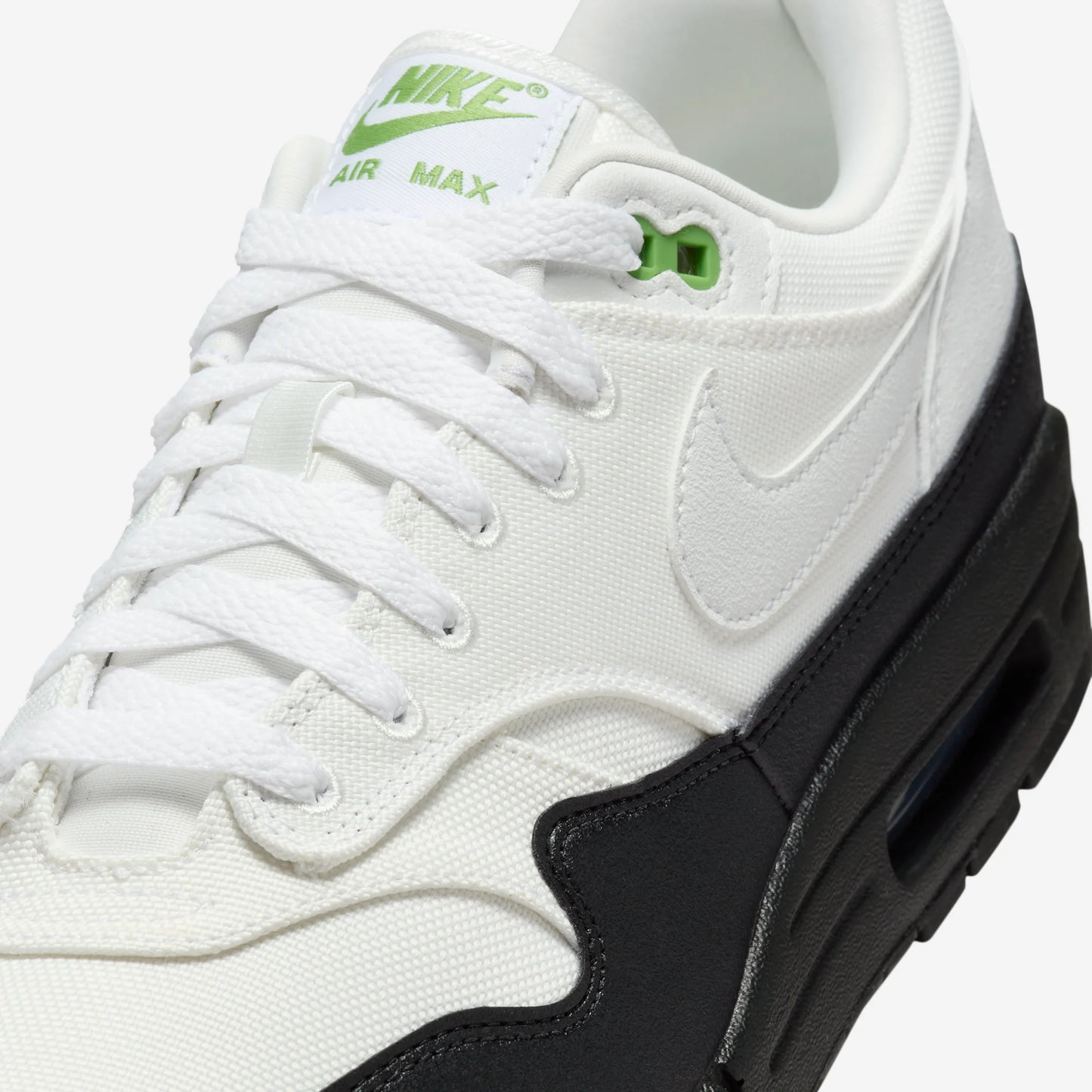 Nike Air Max 1 White Black Chlorophyll