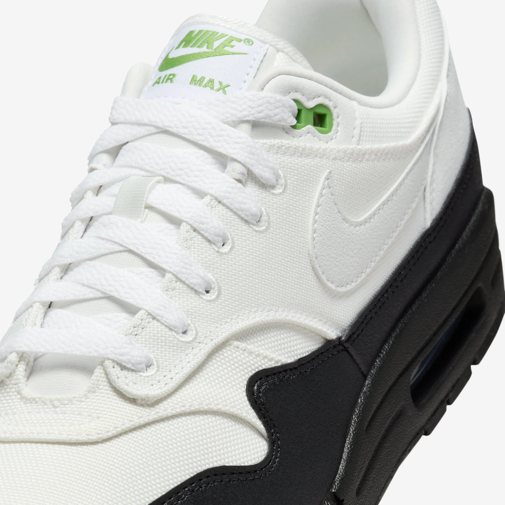 Nike Air Max 1 White Black Chlorophyll