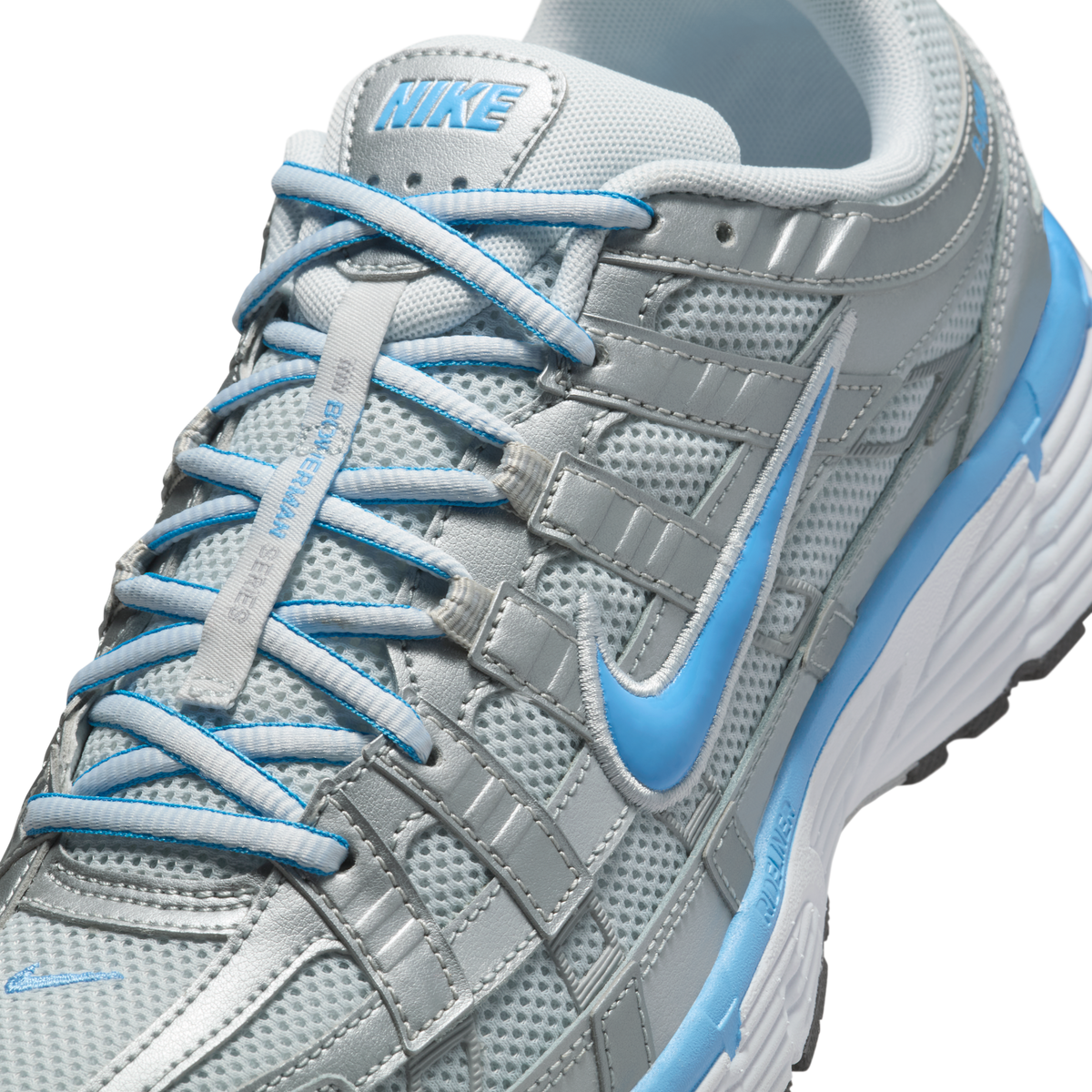Nike P-6000 Metallic Platinum Pure Platinum Metallic Silver University Blue