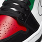 Jordan 1 Mid SE Black White Multi-Color (Women's)