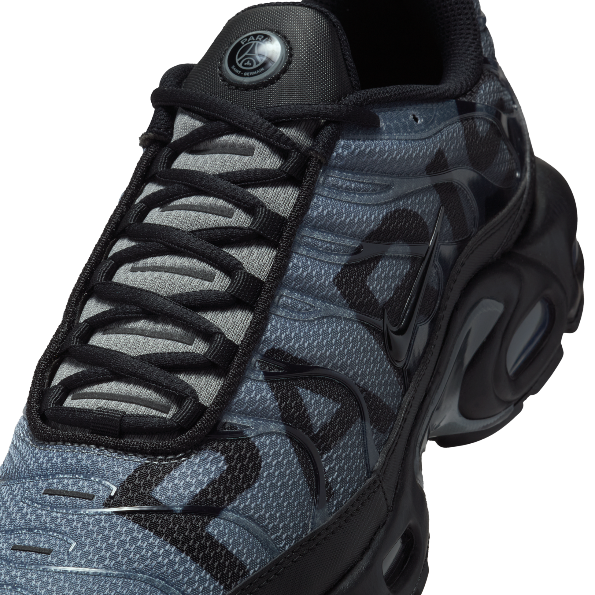 Nike Air Max Plus PSG Paris Saint-Germain Black Particle Grey