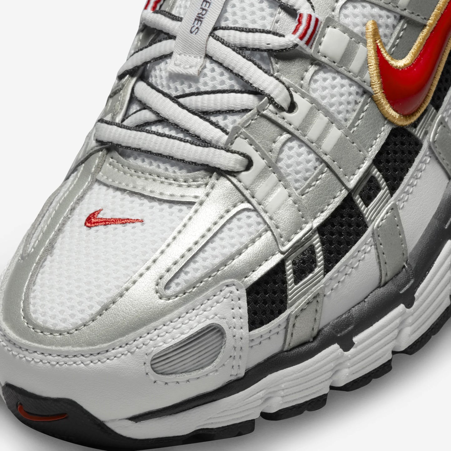 Nike P-6000 White Gold Red (Women's)