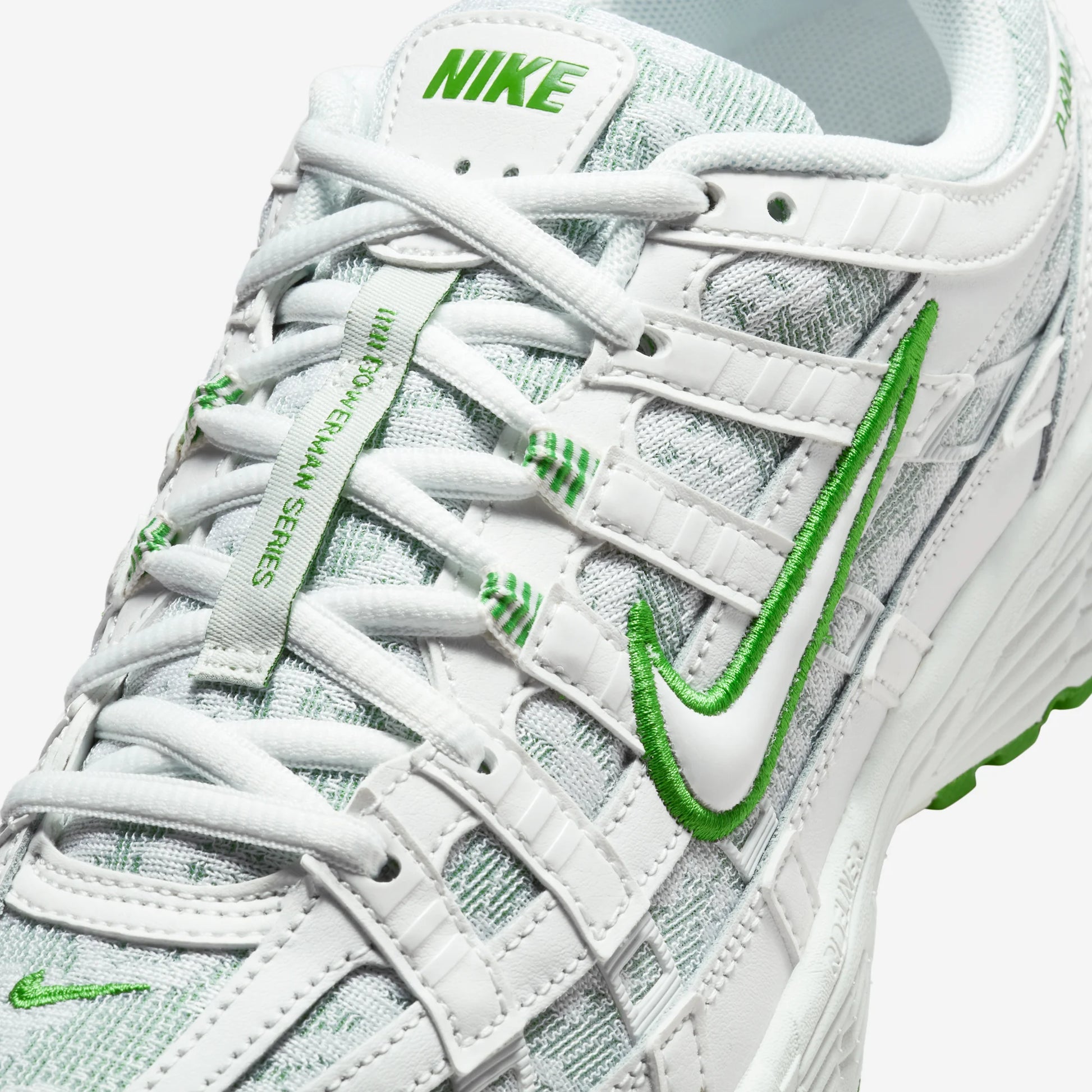Nike P-6000 Summit White Kelly Green (Women's)