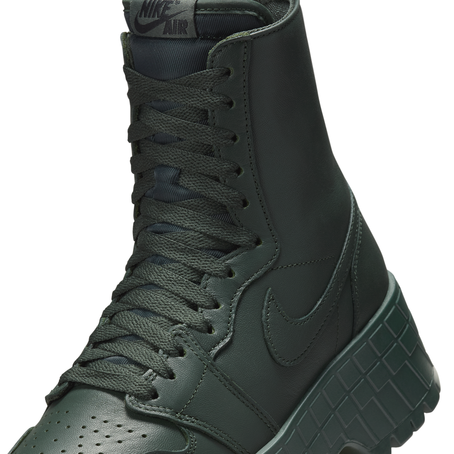 Jordan 1 High Brooklyn Dark Spruce Green (Women's)