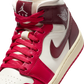 Jordan 1 Mid Sail Mystic Hibiscus (Women's)