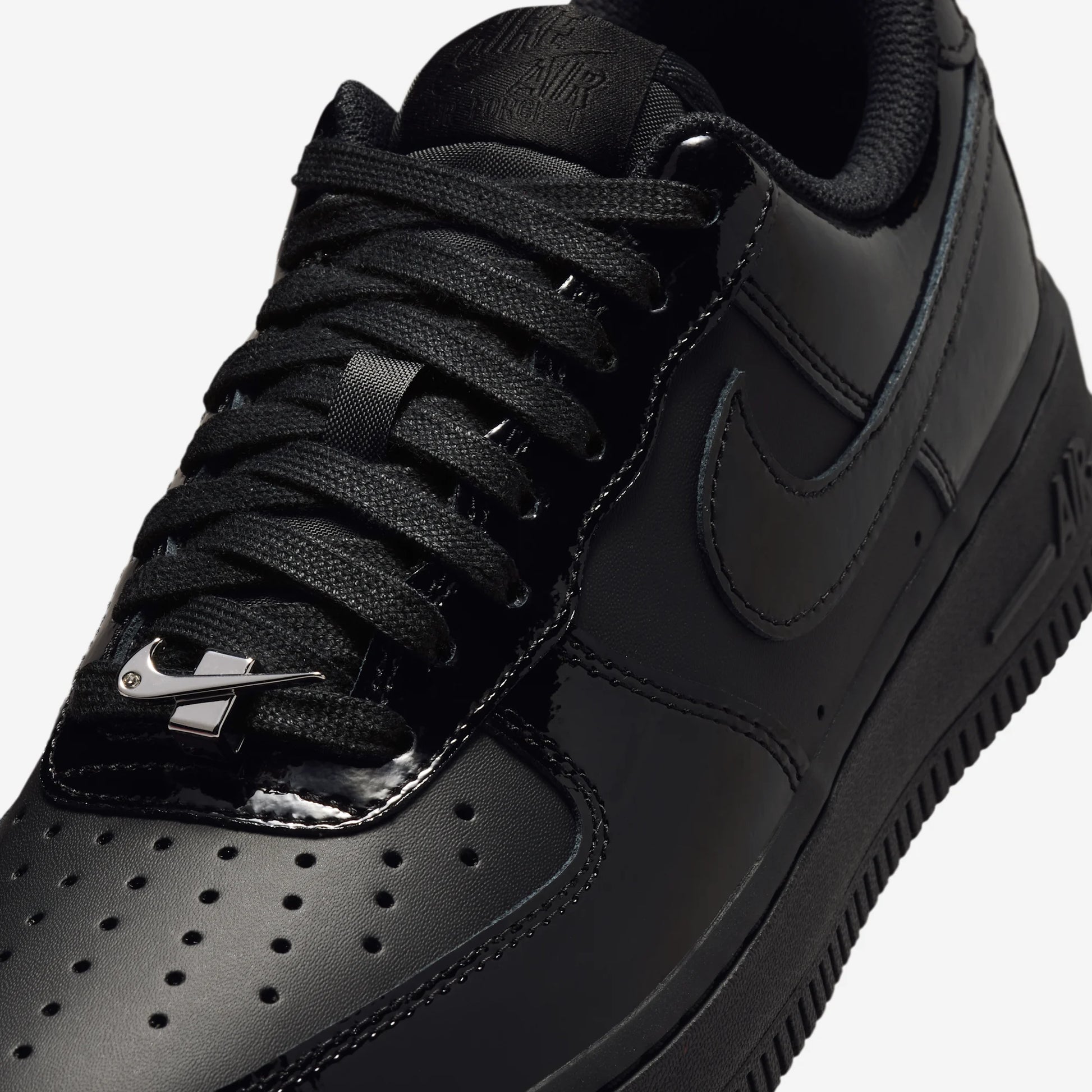 Nike Air Force 1 Low '07 Patent Black (Women's)