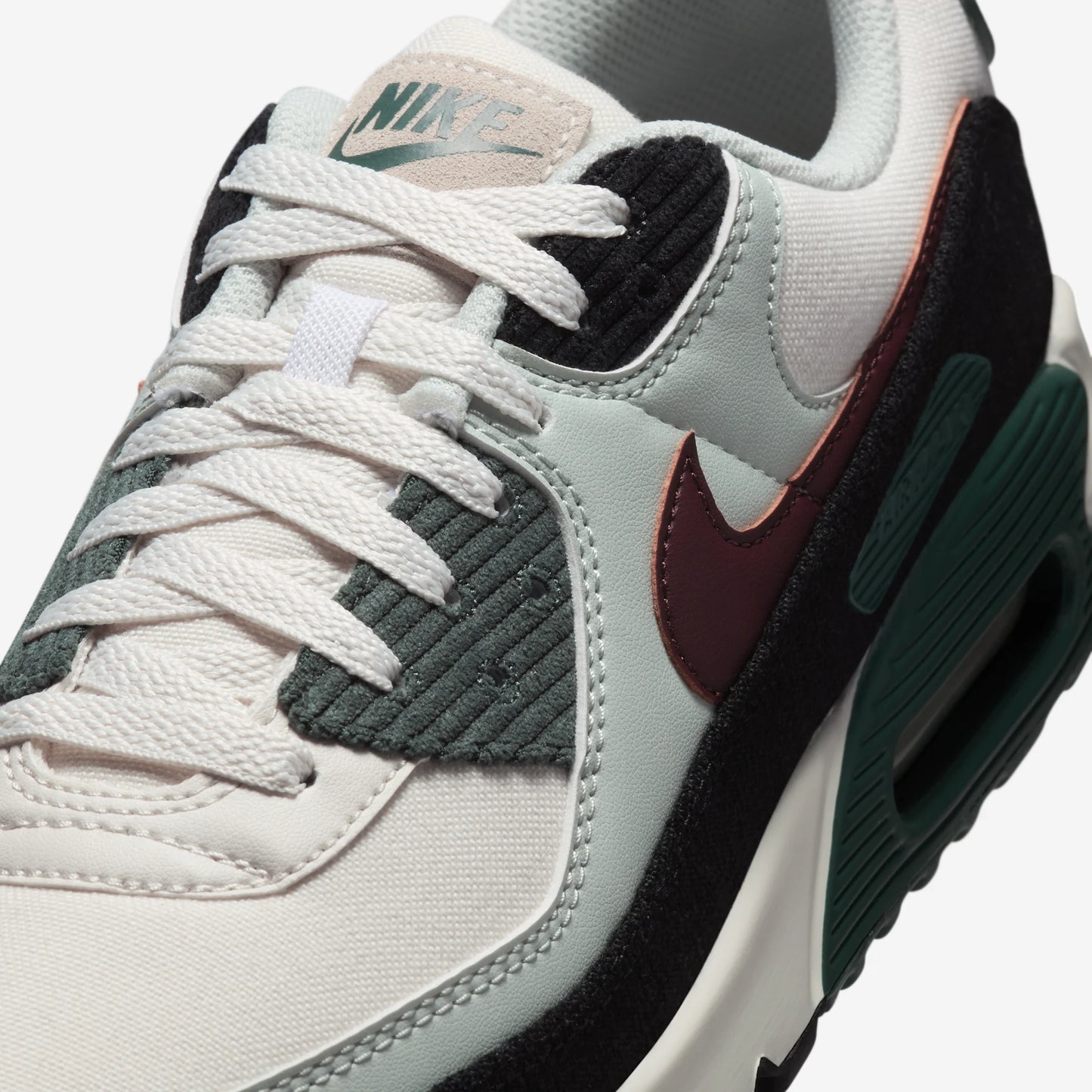 Nike Air Max 90 Burgundy Crush Vintage Green
