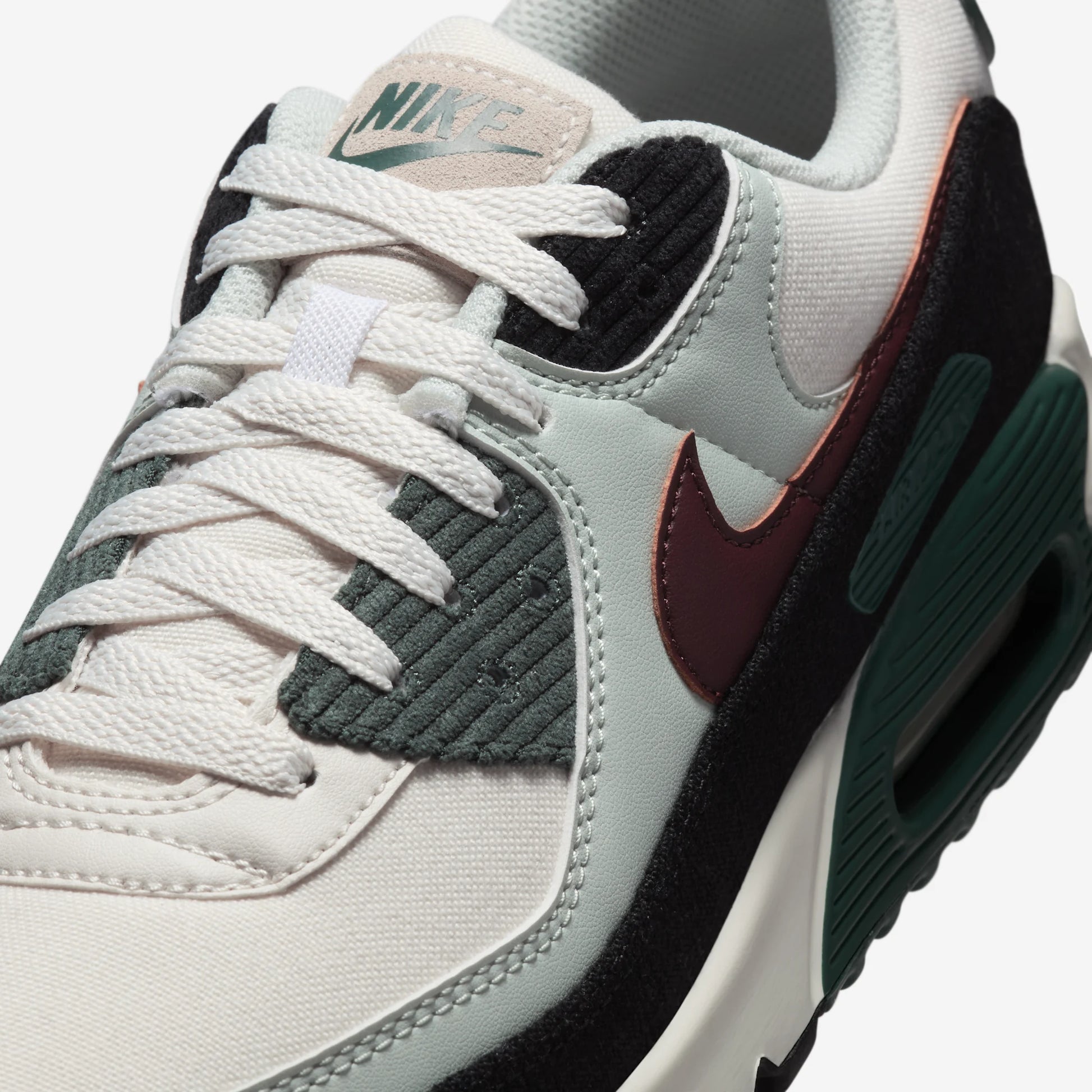 Nike Air Max 90 Burgundy Crush Vintage Green