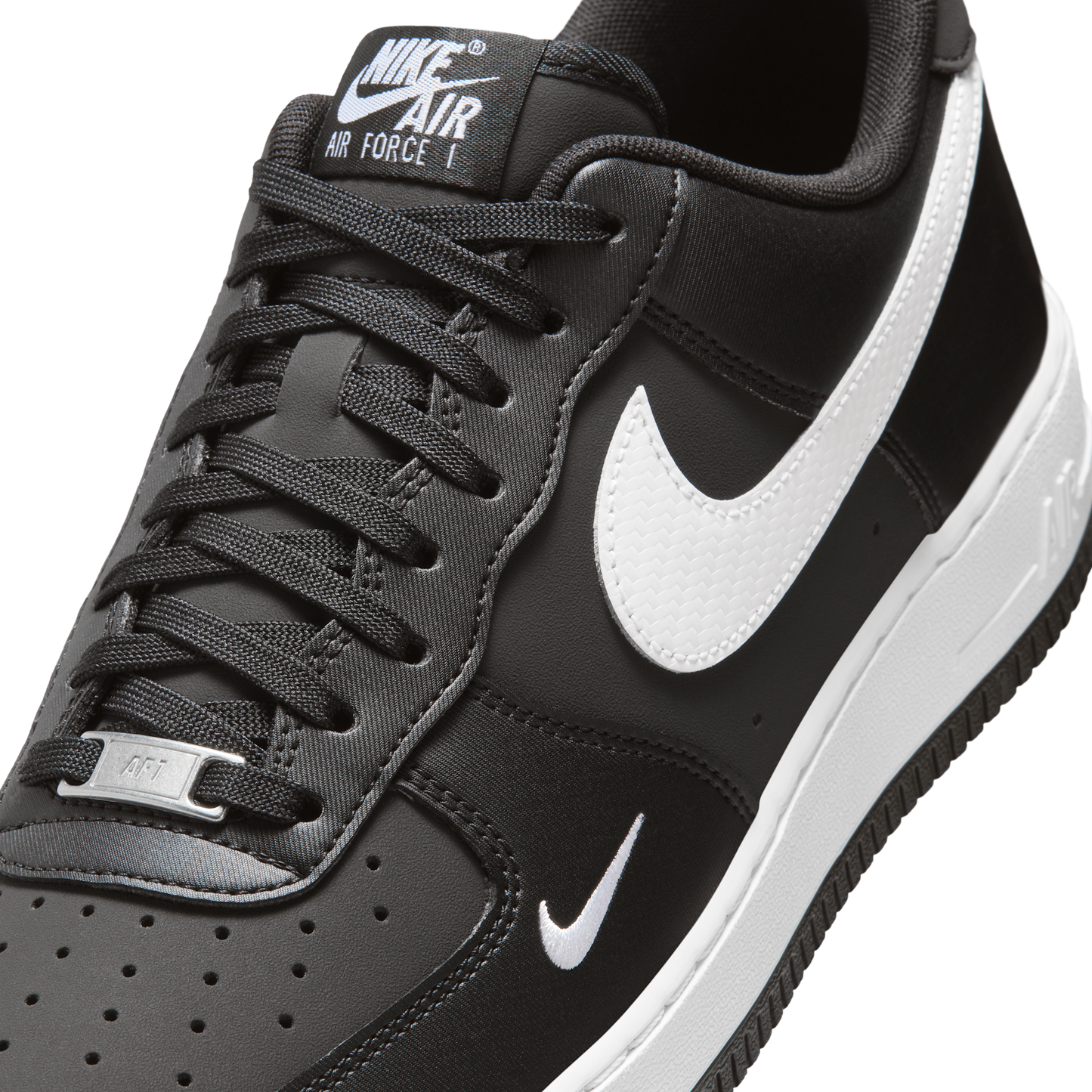 Nike Air Force 1 Low '07 LV8 Carbon Fiber Swoosh Black White