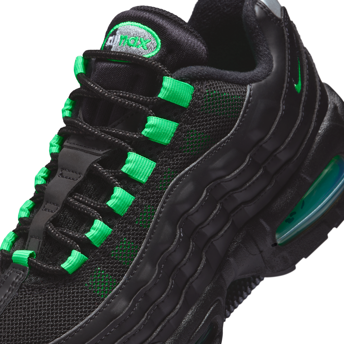 Nike Air Max 95 Black Green Shock (GS)
