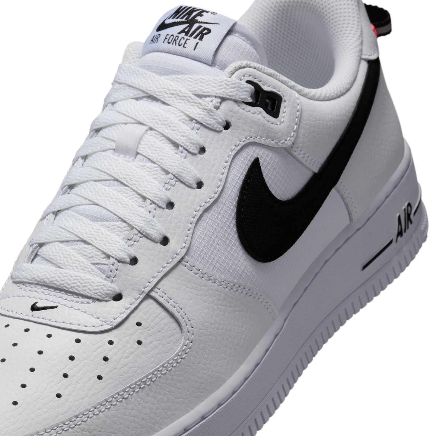 Nike Air Force 1 Low '07 LV8 White Black Bright Crimson