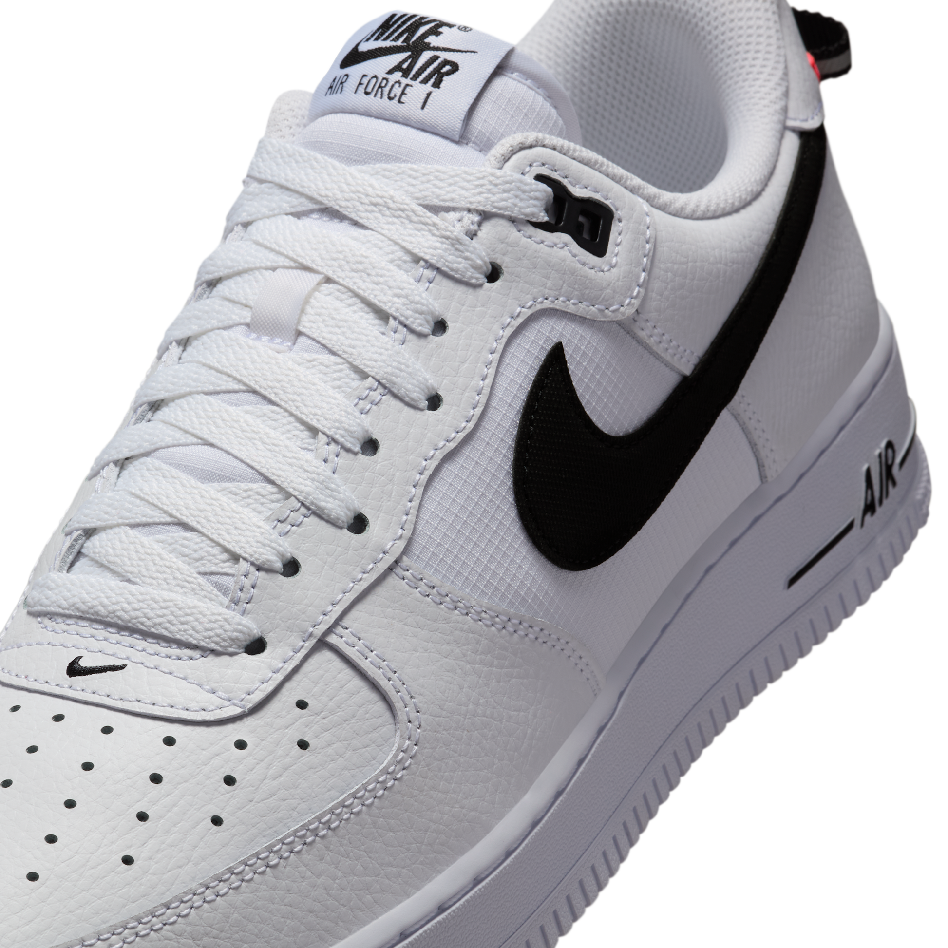 Nike Air Force 1 Low '07 LV8 White Black Bright Crimson
