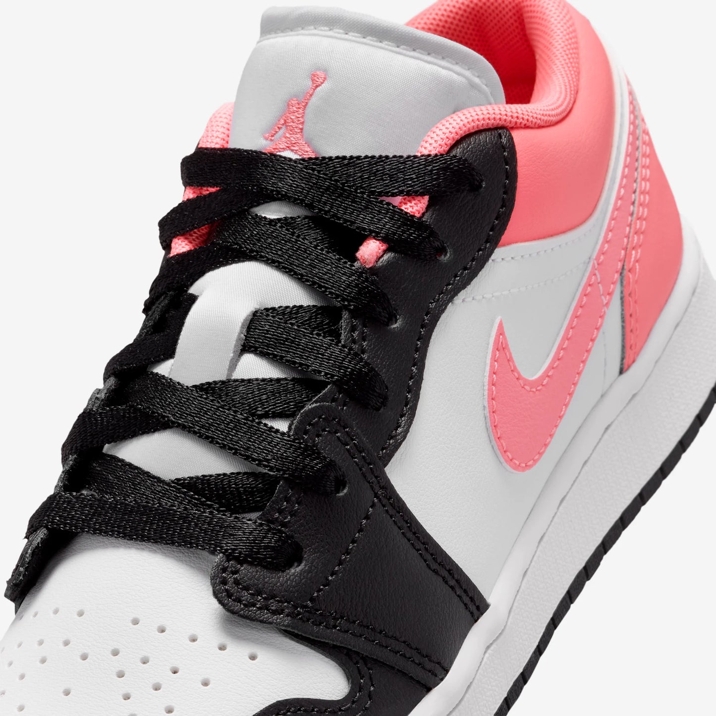 Jordan 1 Low Black Pink Gaze (GS)