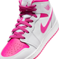 Jordan 1 Mid Fire Pink (GS)