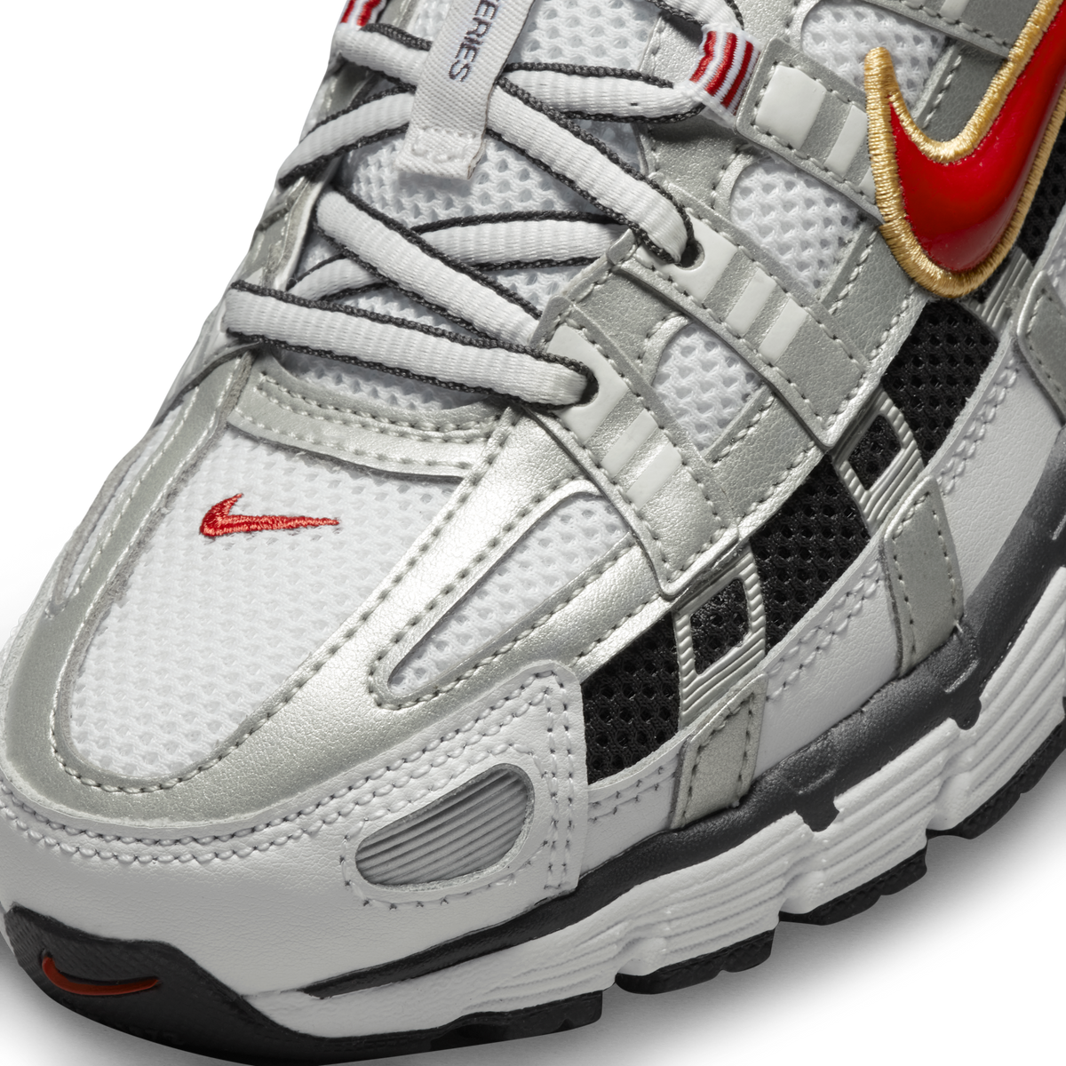 Nike P-6000 White Gold Red (Women's)