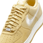 Nike Air Force 1 Low '07 LV8 Buff Gold Sail Embroidered Swoosh