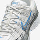 Nike P-6000 White Metallic Silver Blue