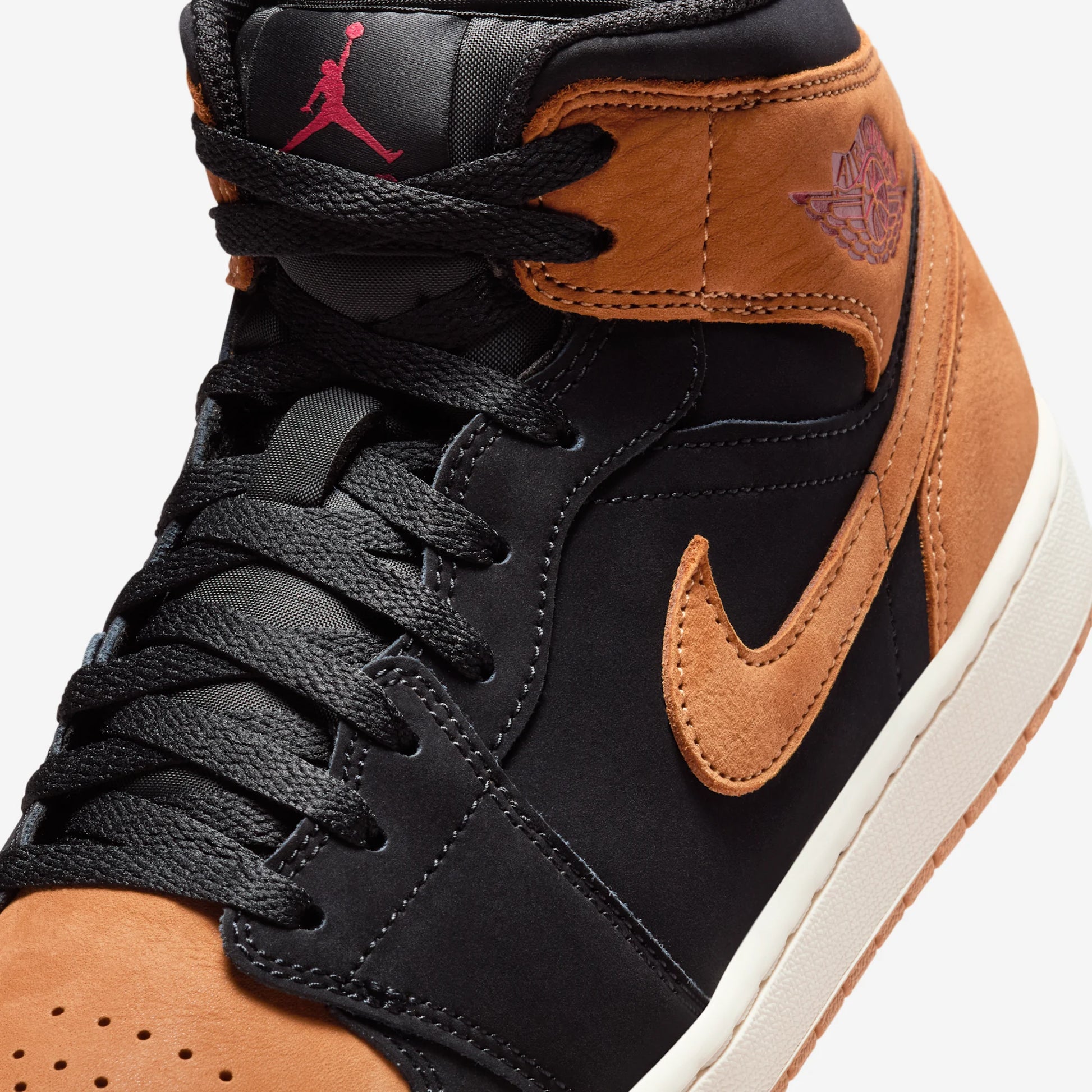 Jordan 1 Mid SE Black Flax
