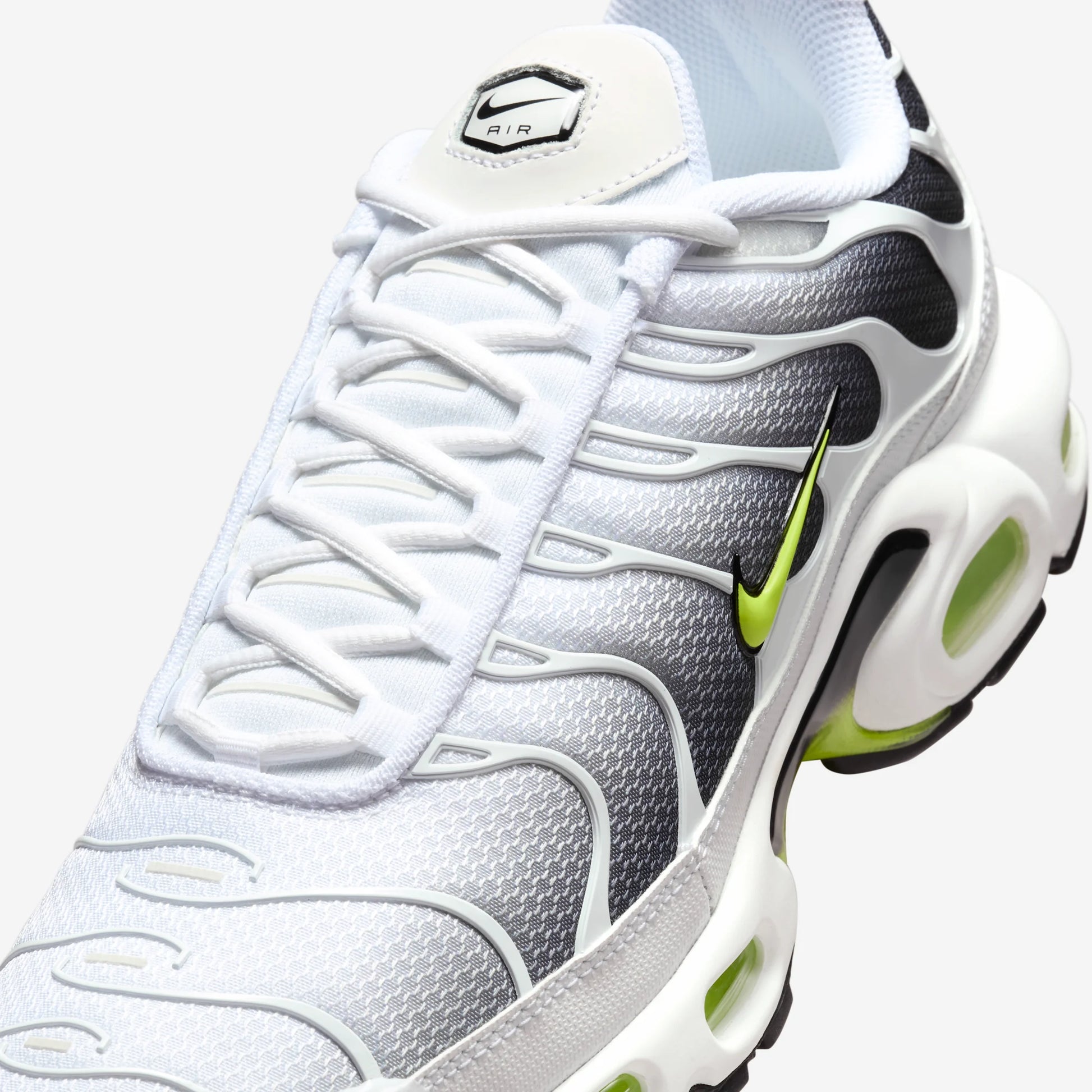 Nike Air Max Plus White Black Volt