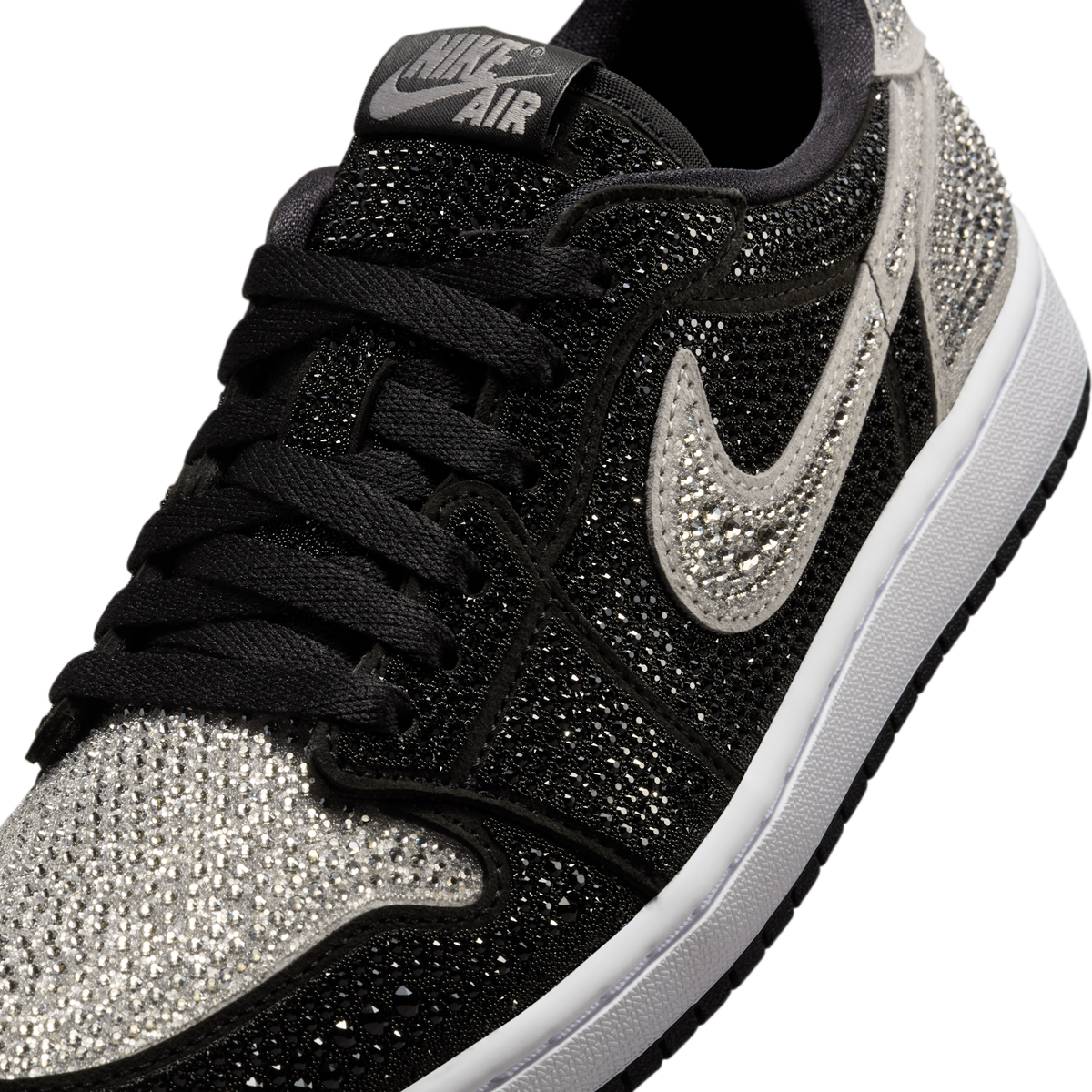 Jordan 1 Retro Low OG Swarovski Stealth (Women's)